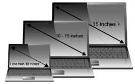 laptop size
